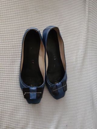 Zapatillas Hispanitas azul marino 