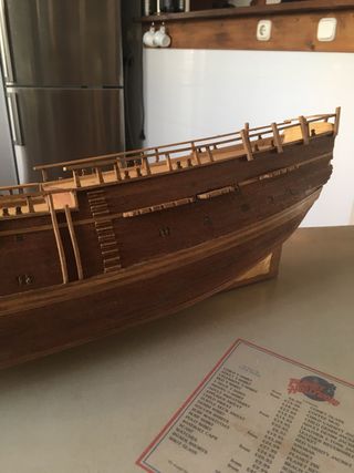Maqueta HMS Endeavour 1768