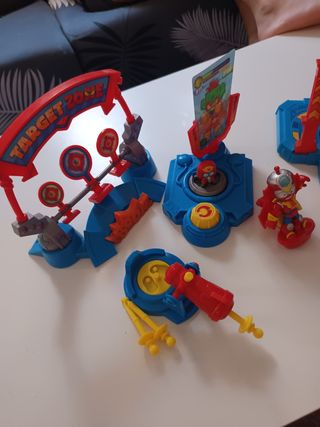 Torre SuperZing circuitos + muñecos y torre asalto