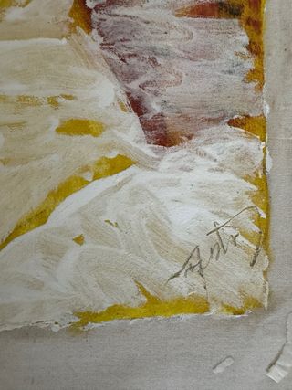 Pareja de cuadros originales estilo afrocaribeño