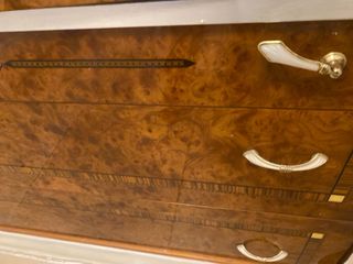 Vitrina Madera  maciza, Cristal tallado