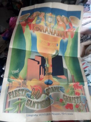 Serigrafía Corpus Christi 1944