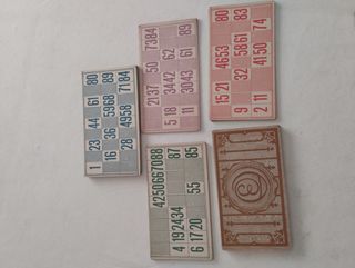 Lotería Bingo Antigua (1925)