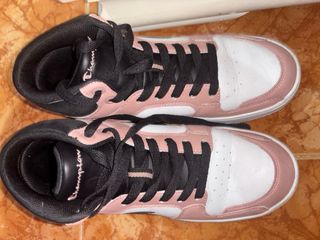 Zapatillas Champion rosa-blancas