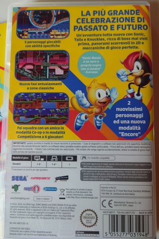 Sonic Mania Plus - Nintendo Switch