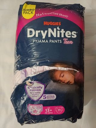 DryNites Teen Pañales Noche +13 años