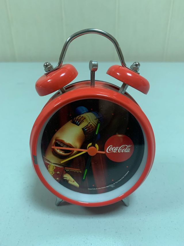 Reloj despertador Cocacola