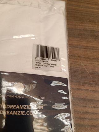 Dreamzie Funda Almohada 60x60cm, pack de 2