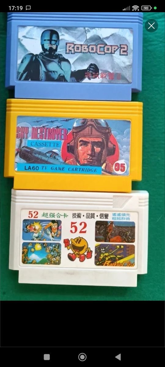 Confezione da 2 cartucce Famicom/Family Game