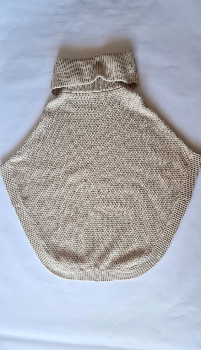 Poncho lana donna tg-L