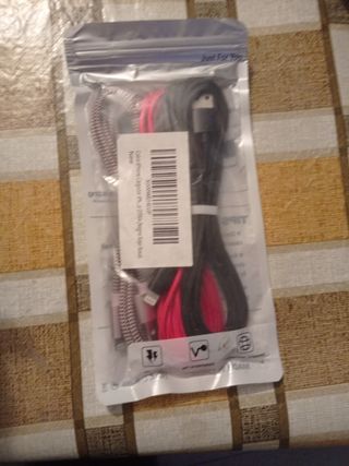 3x Cables USB Carga iPhone caja 7
