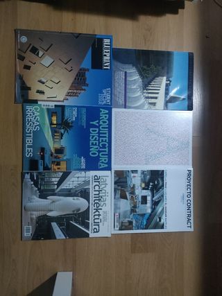 Pack revistas de arquitectura.