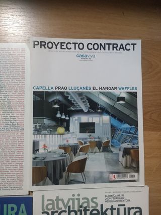 Pack revistas de arquitectura.
