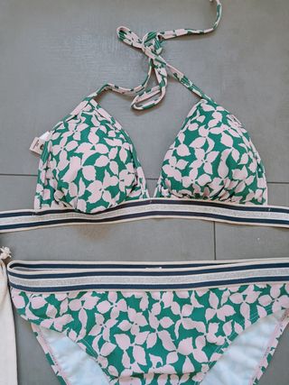 Bikini Mi & Co - Verde & Rosa