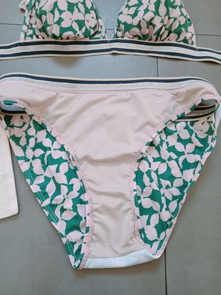 Bikini Mi & Co - Verde & Rosa