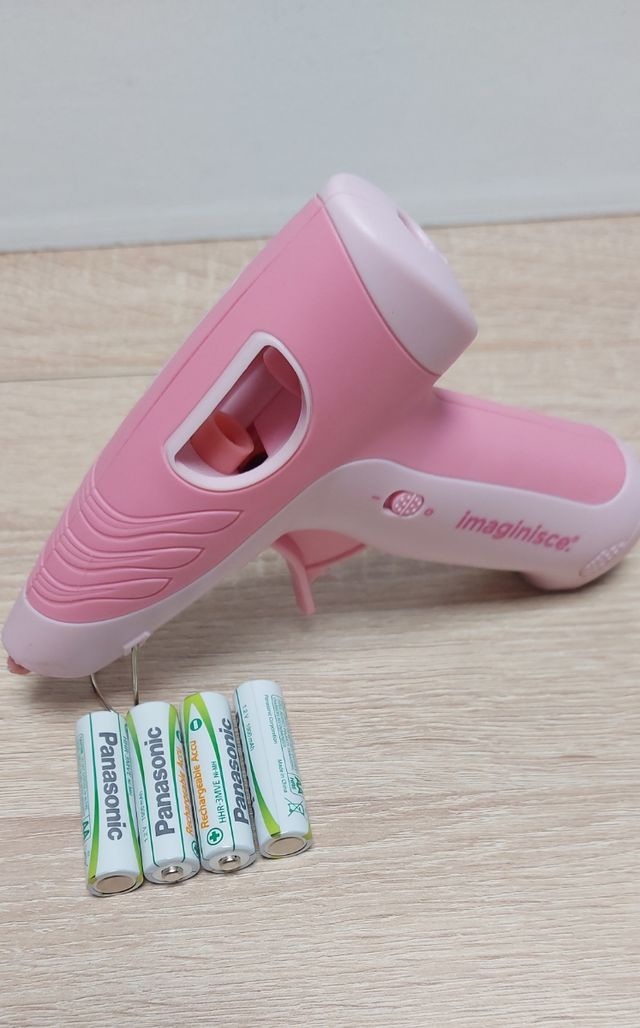 Pistola silicona Imaginisce rosa