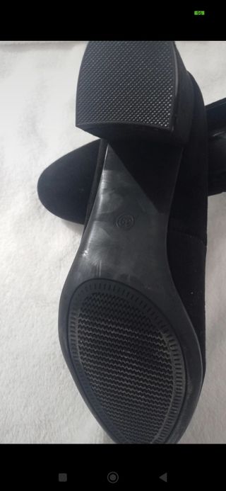 Zapatos negros Graceland tacón bajo