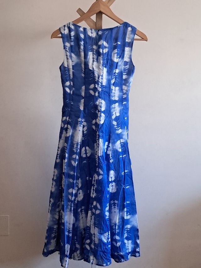 Vestido Adolfo Domínguez azul - Talla 36