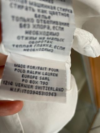 Camicia Ralph Lauren bimbo tg.8