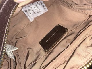 Bolso BIMBA Y LOLA bandolera blanco-marrón