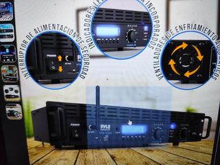 Pyle PTA-1000 Amplificador 2000W Bluetooth