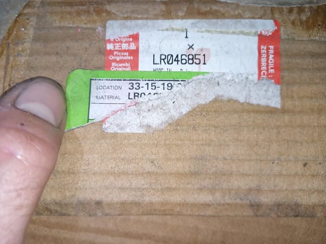 Molduras plasticos Land Rover