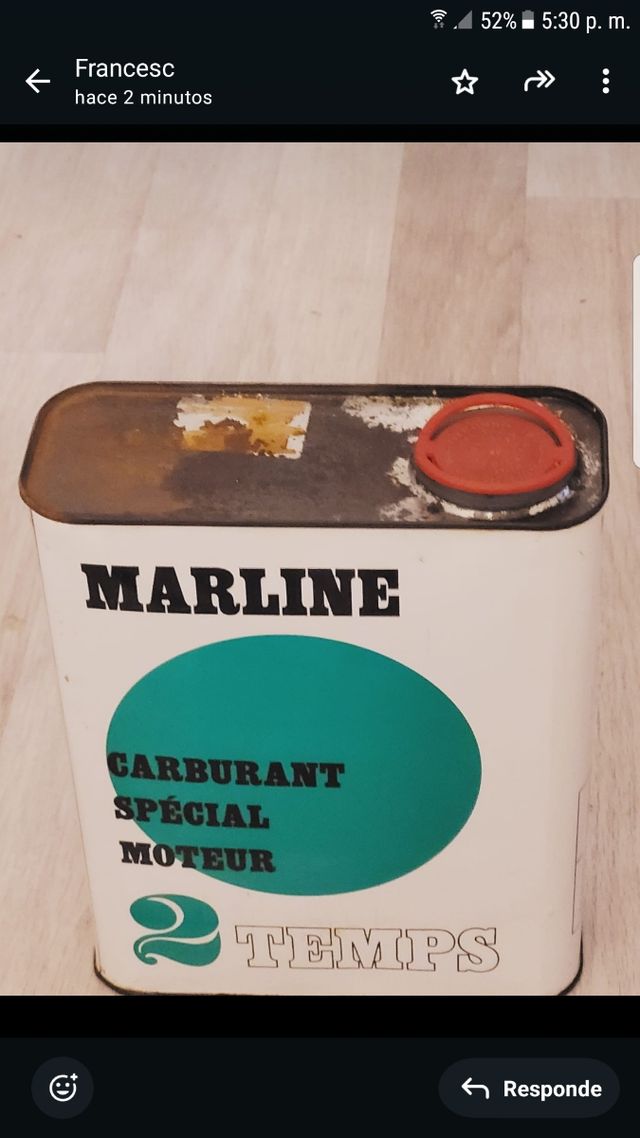 Lata aceite MARLINE 2T