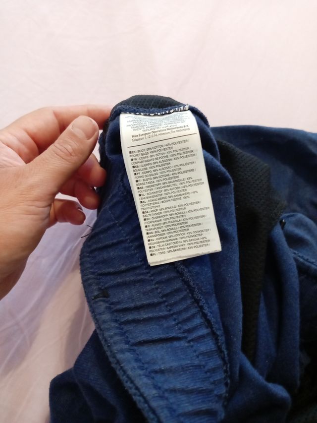 Pantaloni Nike blu tg M