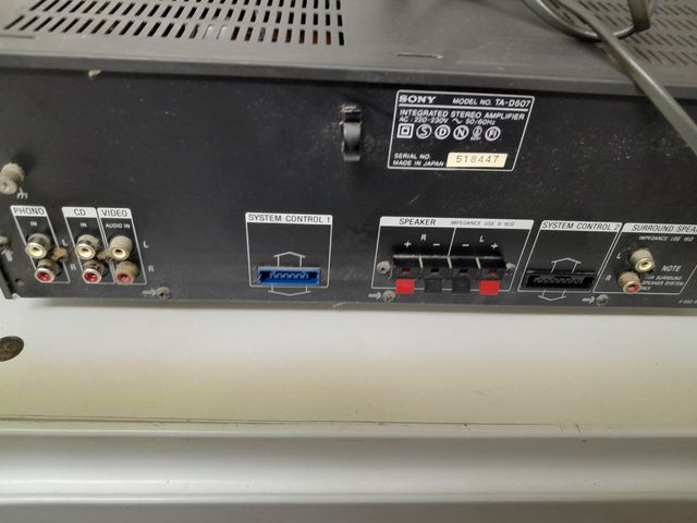 Amplificador Sony TA-D507/50WAT por canal