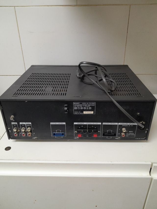 Amplificador Sony TA-D507/50WAT por canal