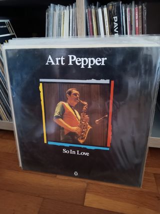 Vinilo Art Pepper - So In Love LP Jazz