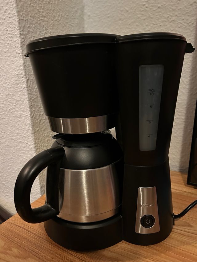 Cafetera filtro 10 tazas - Acero inoxidable