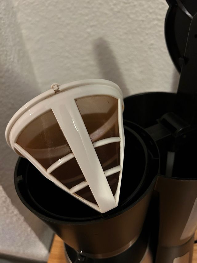 Cafetera filtro 10 tazas - Acero inoxidable