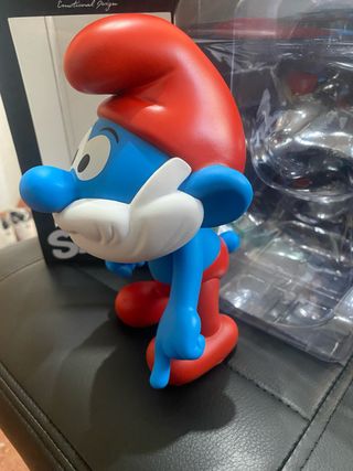 Papa Pitufo grande Figura articulada de 20cm 