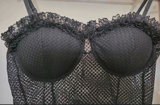 Body negro encaje - nuevo