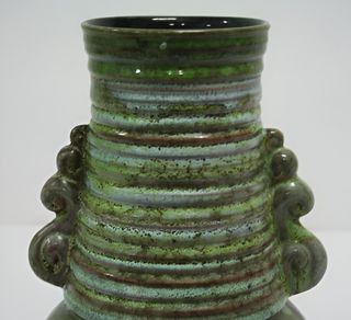 Jarrón cerámica fat lava de la GDR,