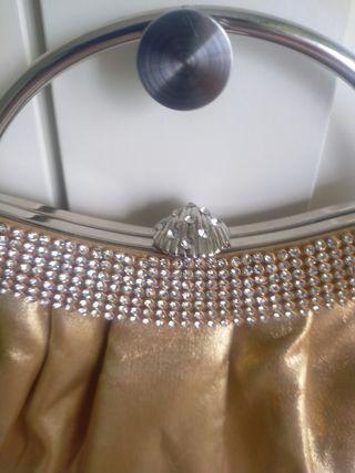 Bolso dorado eventos