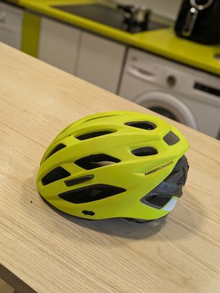 Casco bici Rockrider verde lima