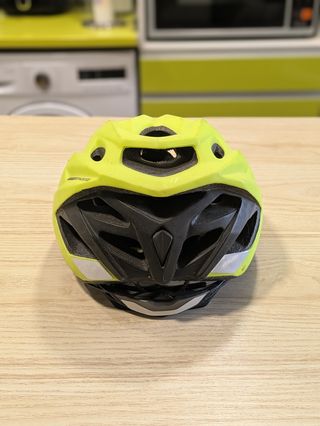 Casco bici Rockrider verde lima