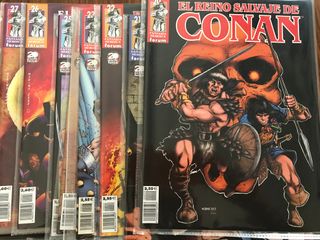 COMICS. EL REINO SALVAJE DE CONAN. COMPLETA.
