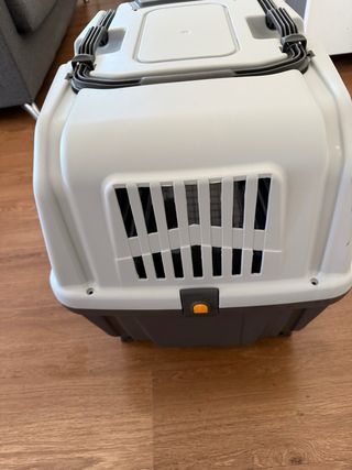 Transportín para mascotas Gris Oscuro