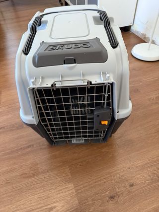 Transportín para mascotas Gris Oscuro