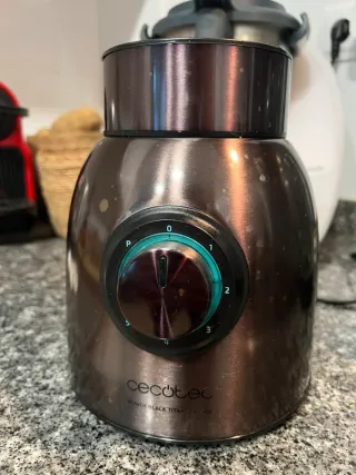 Batidora de vaso Cecotec Power Black Titanium 1500