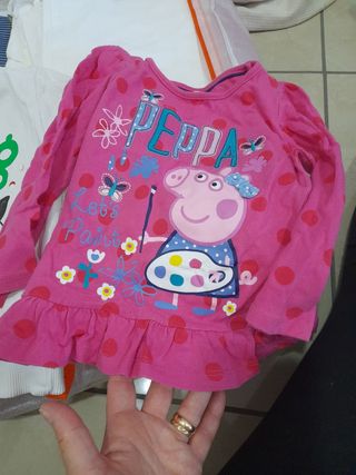 Maglietta Bing & Peppa Pig bimba2/ 3 anni
2 pezzi