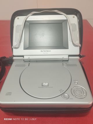 Reproductor DVD Portátil SUNSTECH DL-P50