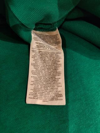 Sudadera Nike verde c/ capucha