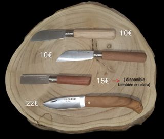 Navajas Teodomiro y D. Benito, personalizables.