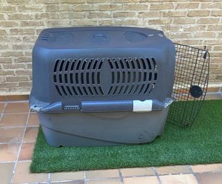 Transportín perro - Negro/Azul