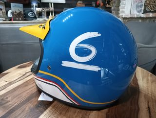 Casco NEXX X.G200 azul y amarillo L