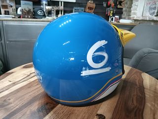 Casco NEXX X.G200 azul y amarillo L